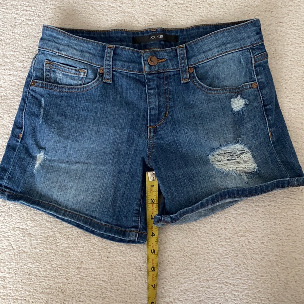 Joe’s Marylee Rolled Cuff Denim Shorts - Picture 4 of 6